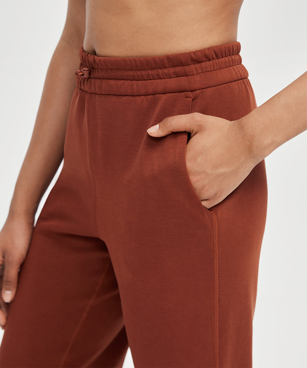 Drawstring High Waist Pant 31''