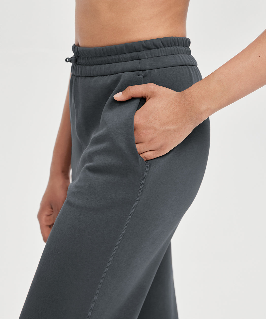 Drawstring High Waist Pant 31''