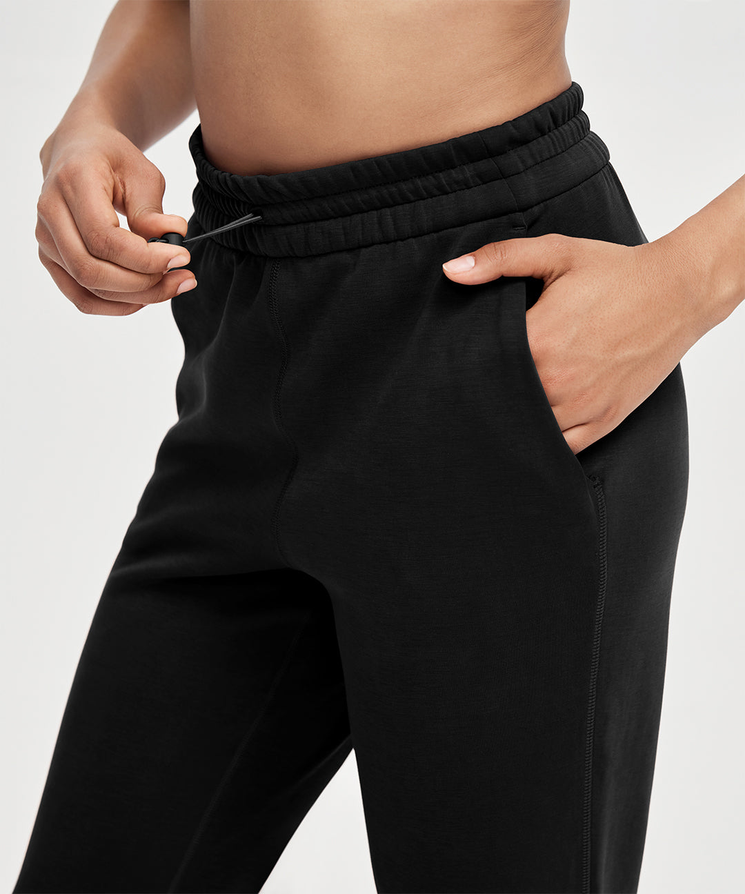 Drawstring High Waist Pant 31''