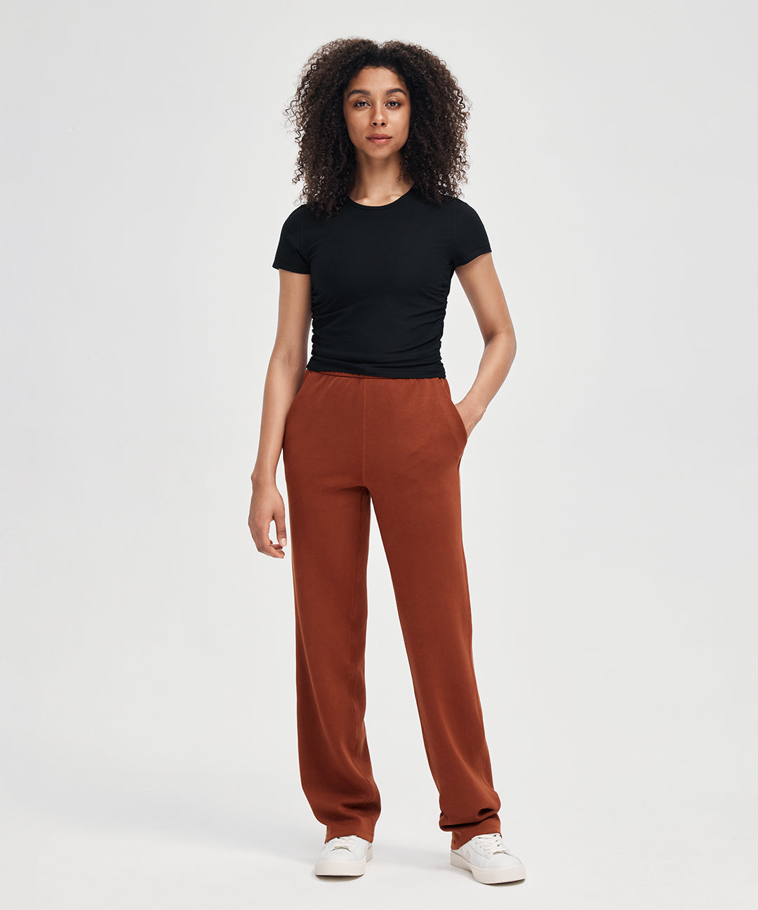 Drawstring High Waist Pant 31''