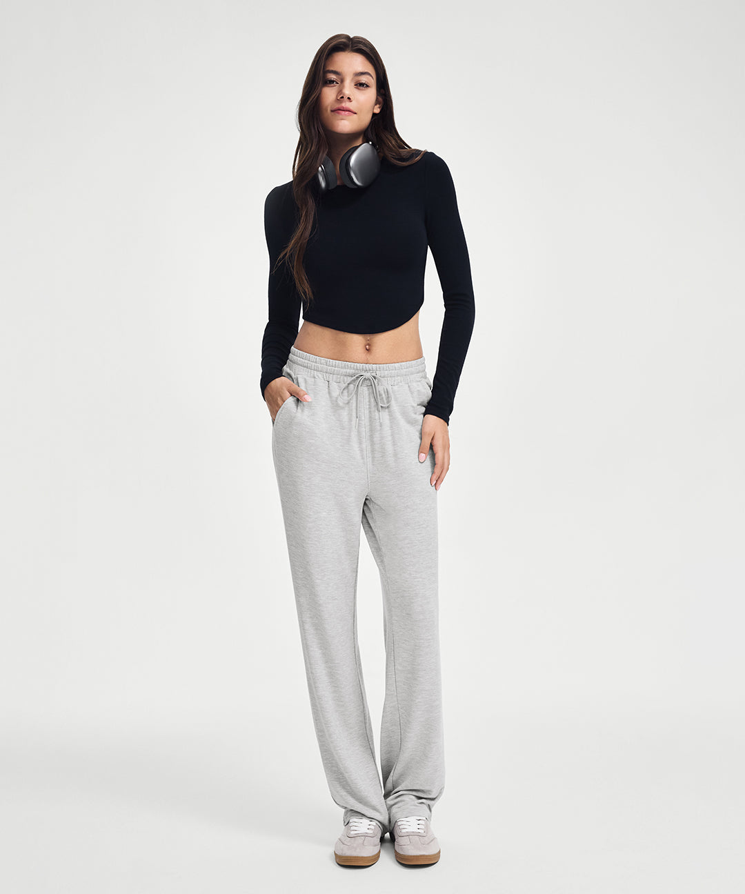 Modal Straight-Leg Pant 32''