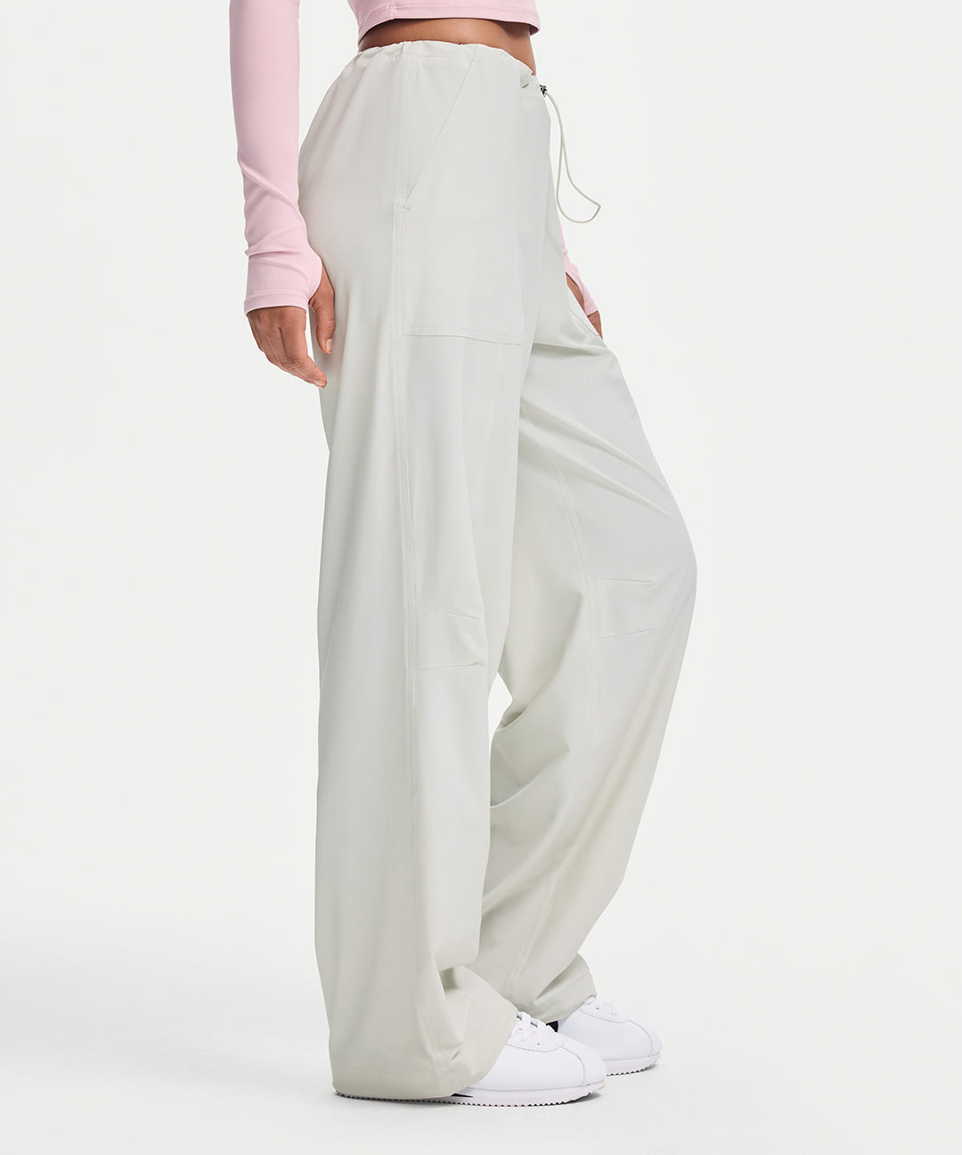 Adjustable Waist Straight-Leg Pant 31''
