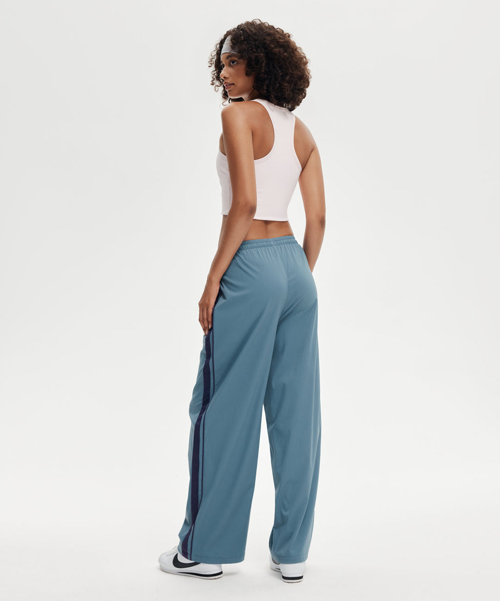Side-Stripe Wide Leg Pant 30.5''