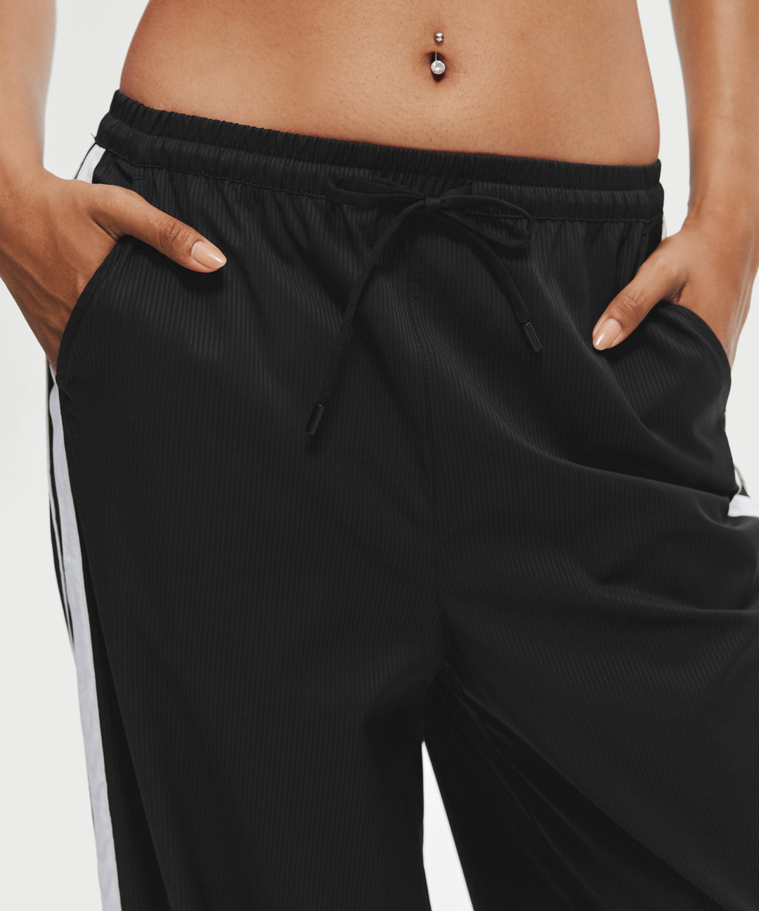 Side-Stripe Wide Leg Pant 30.5''