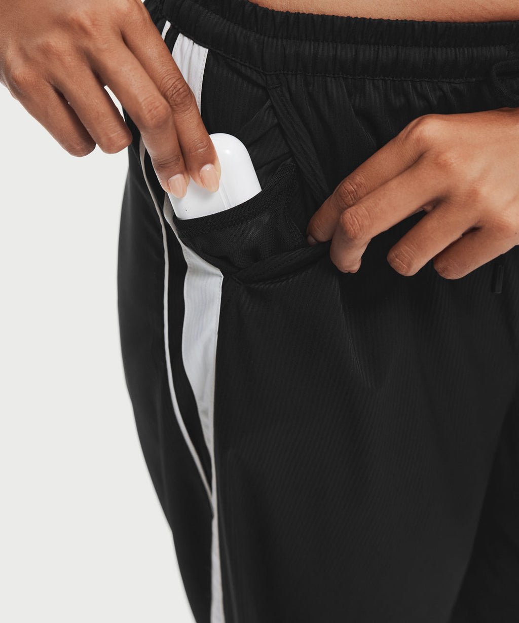 Side-Stripe Wide Leg Pant 30.5''