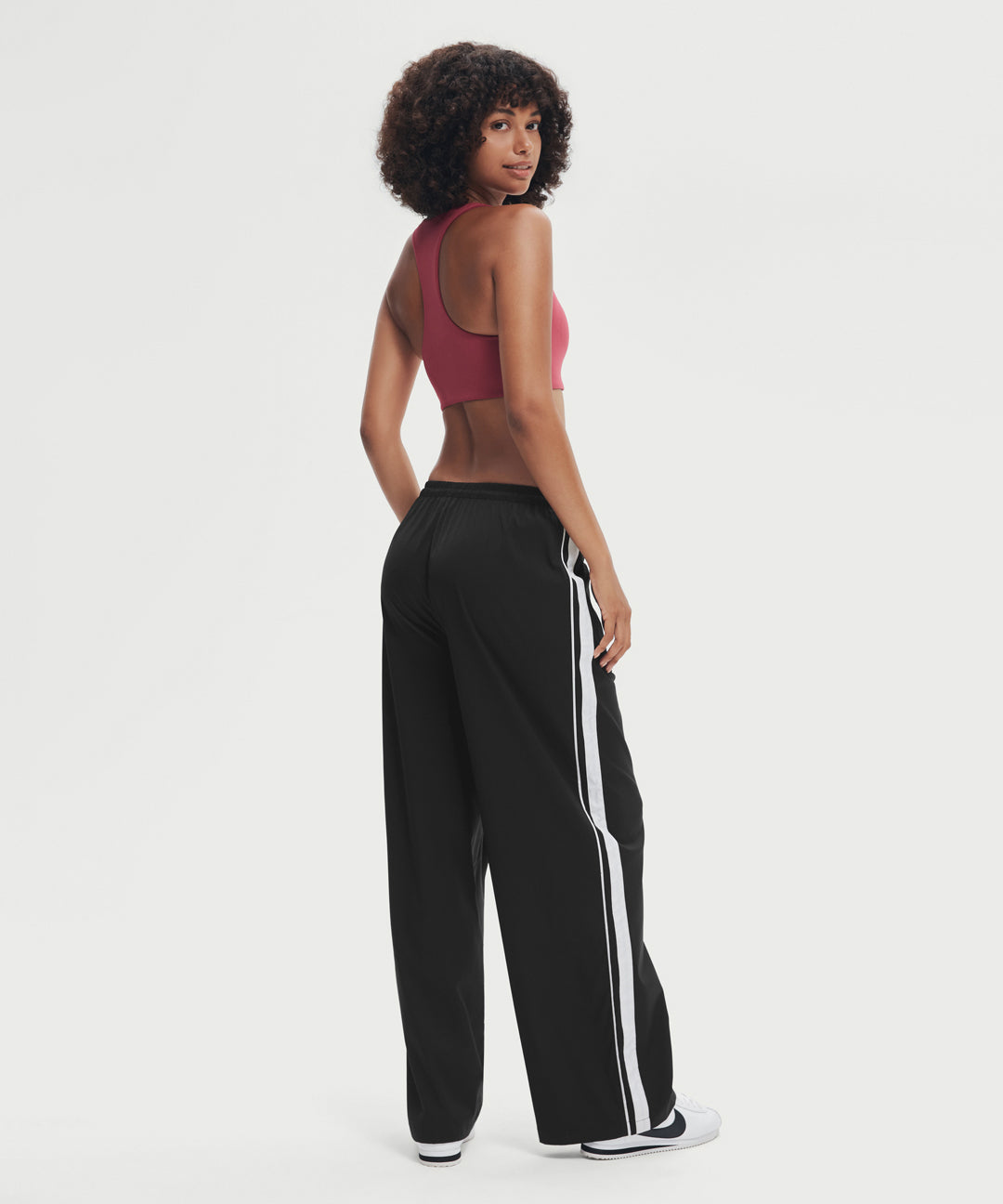 Side-Stripe Wide Leg Pant 30.5''
