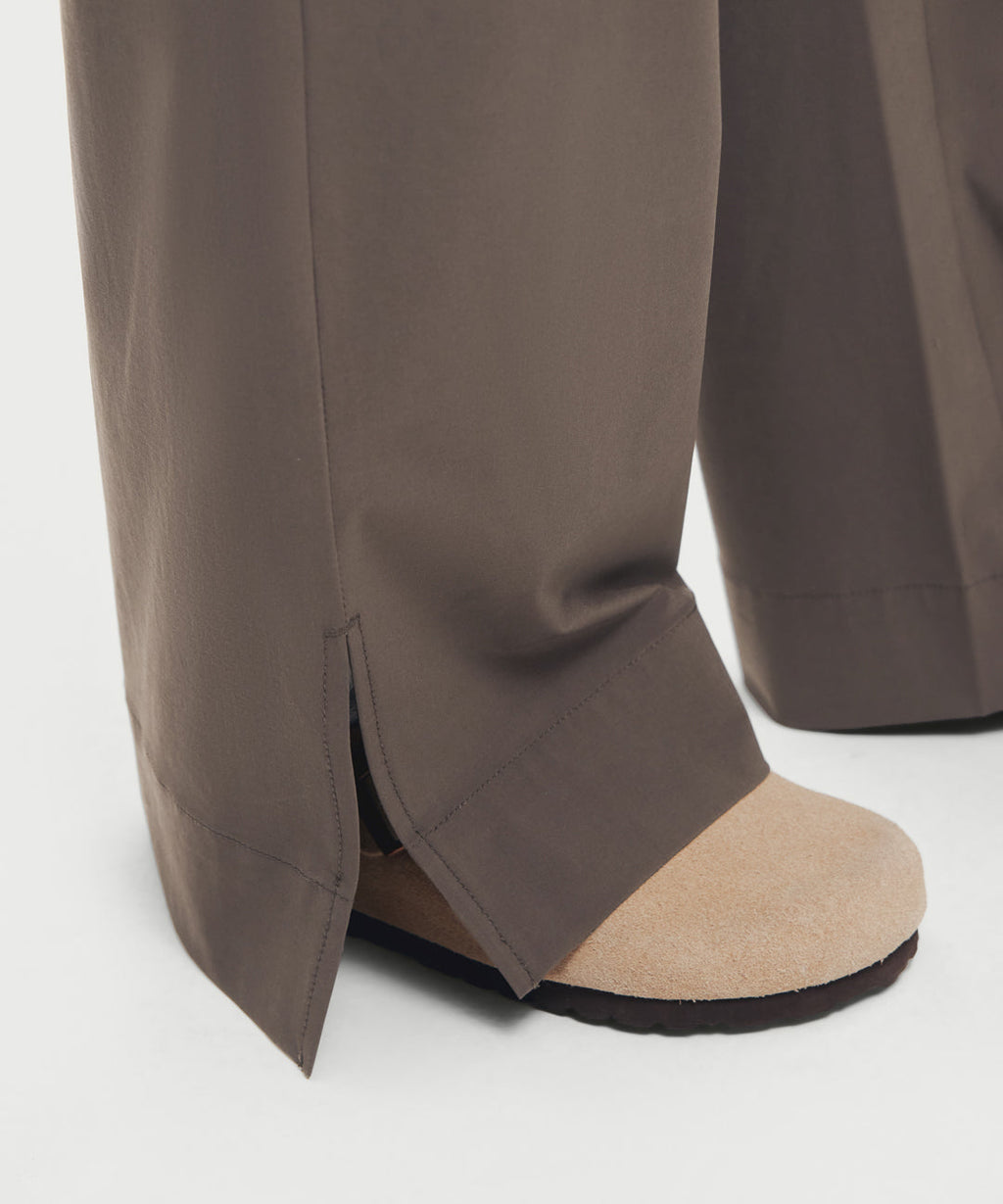 Wide Leg Split-Hem Pant 31''