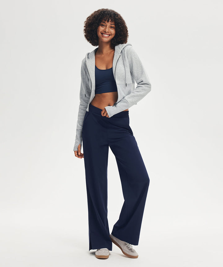 Wide Leg Split-Hem Pant 31&