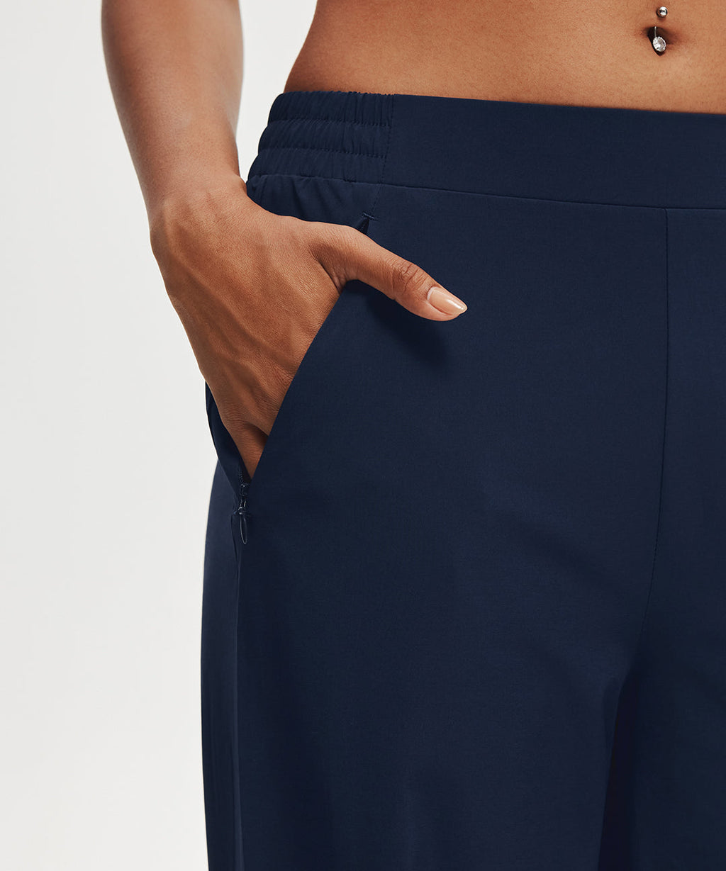 Wide Leg Split-Hem Pant 31''