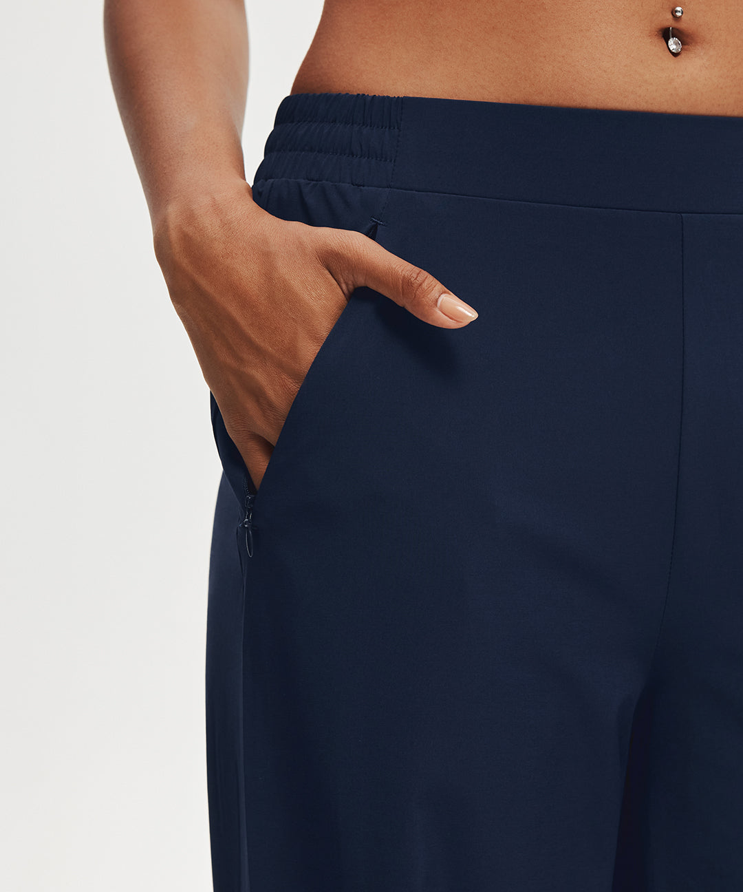 Wide Leg Split-Hem Pant 31''