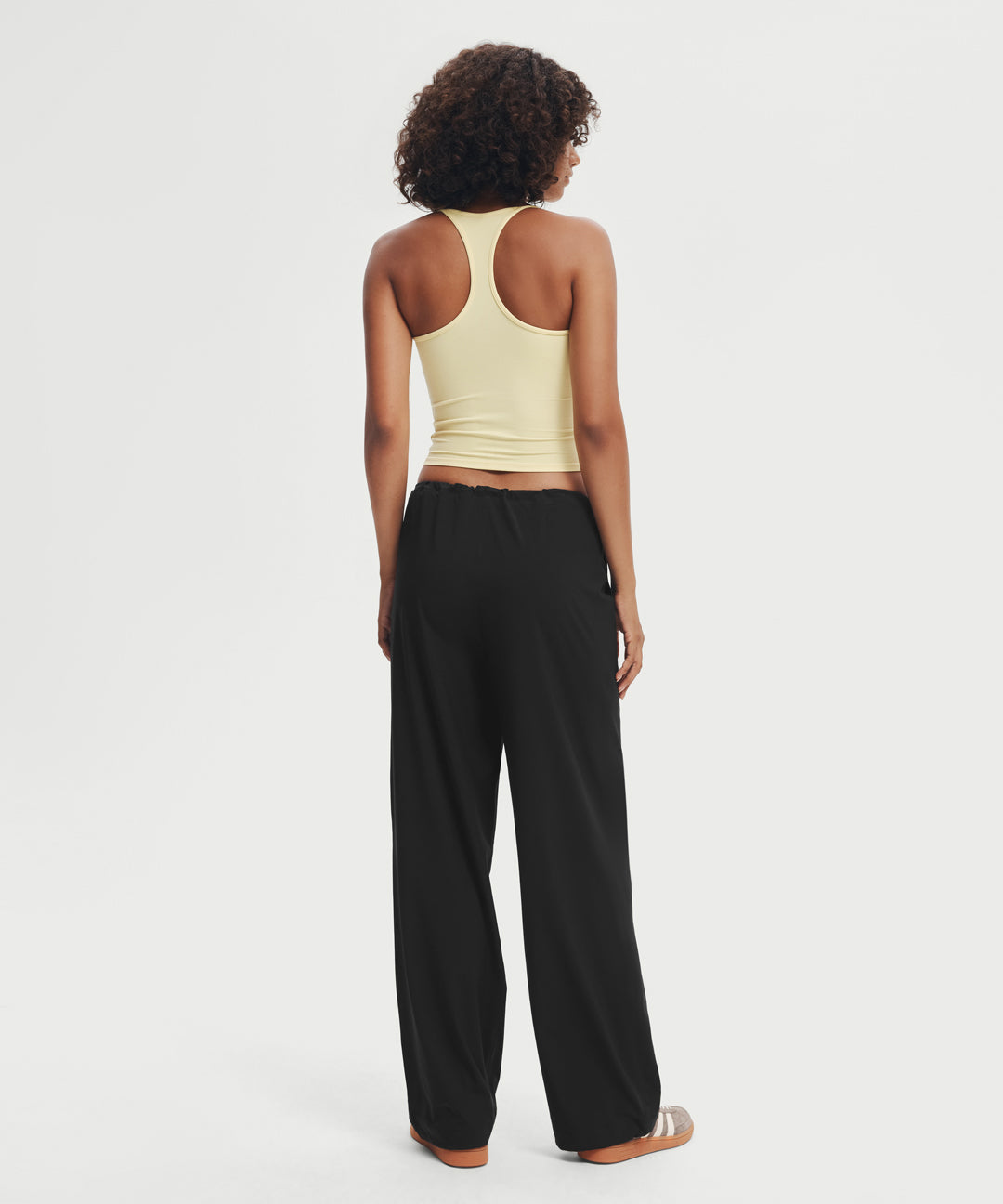 Adjustable Waist Straight-Leg Pant 31''