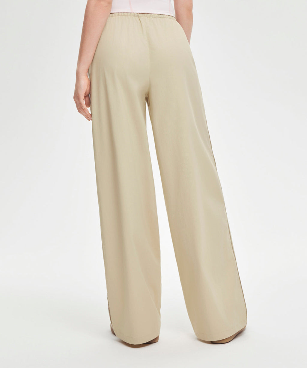 Side-Stripe Wide Leg Pant 30.5''