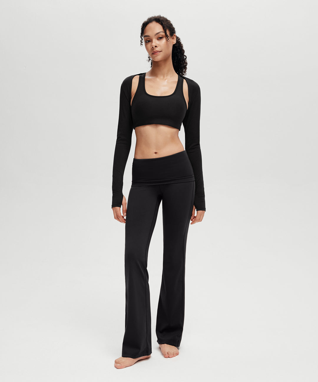 Foldover Flare Legging 31.5&