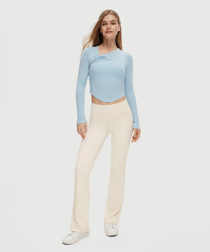 Foldover Flare Legging 31.5&
