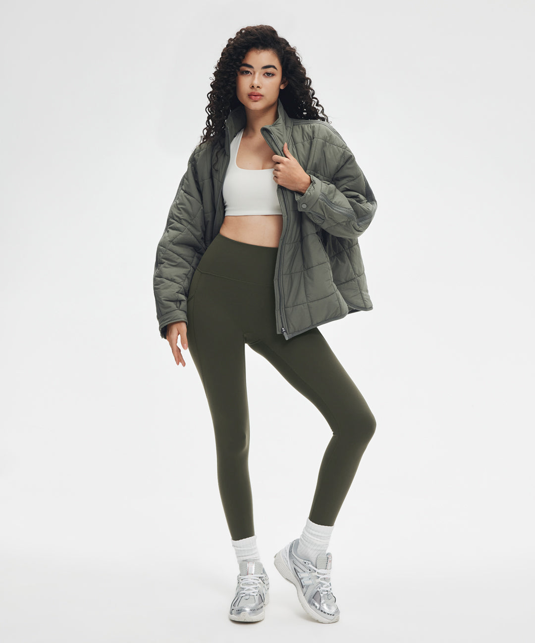 Fleece BoldFour™ Legging with Pockets 28''