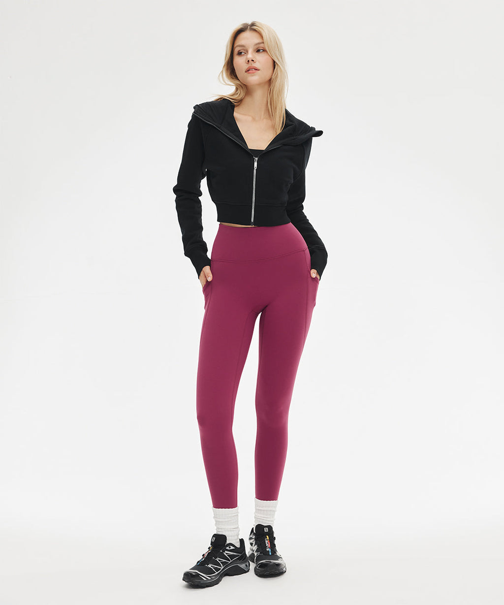 Fleece BoldFour™ Legging with Pockets 28''
