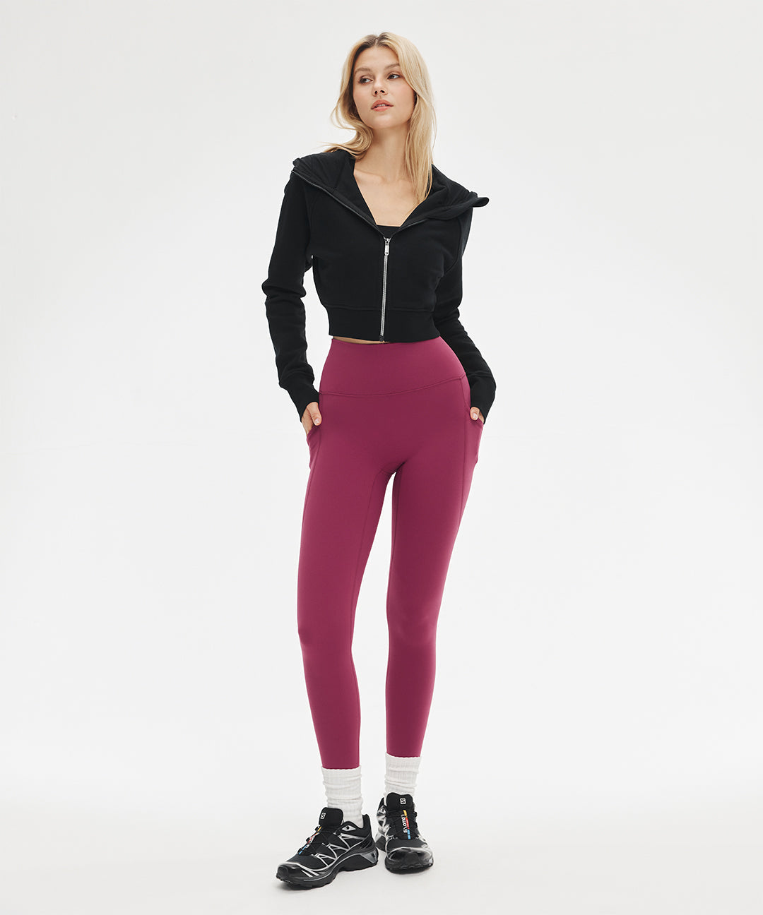 Fleece BoldFour™ Legging with Pockets 28''