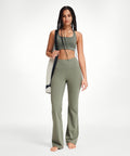 High Waist Flare Legging