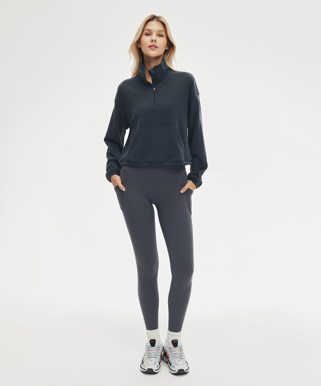 BoldFour™ No Front Seam Legging with Pockets 25''