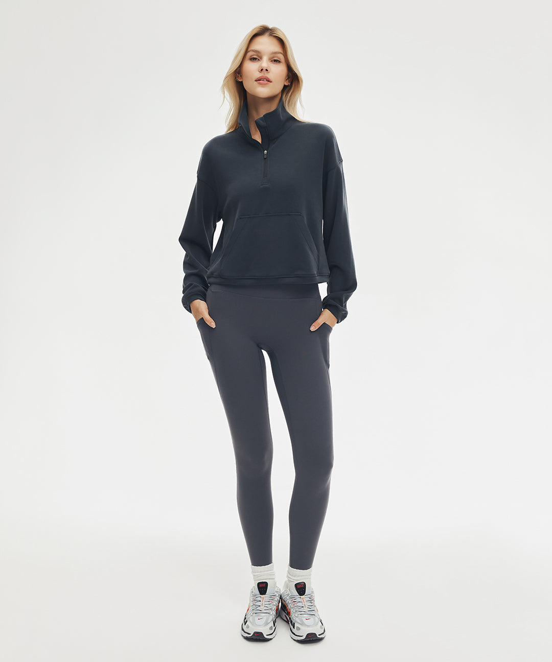 BoldFour™ No Front Seam Legging with Pockets 25''