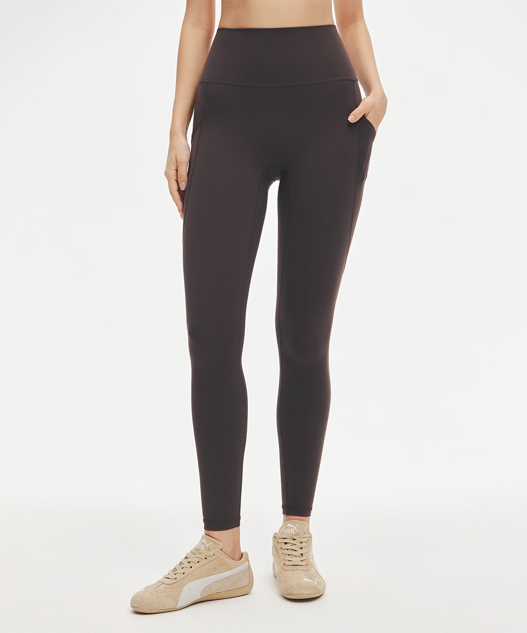 BoldFour™ No Front Seam Legging with Pockets 25''