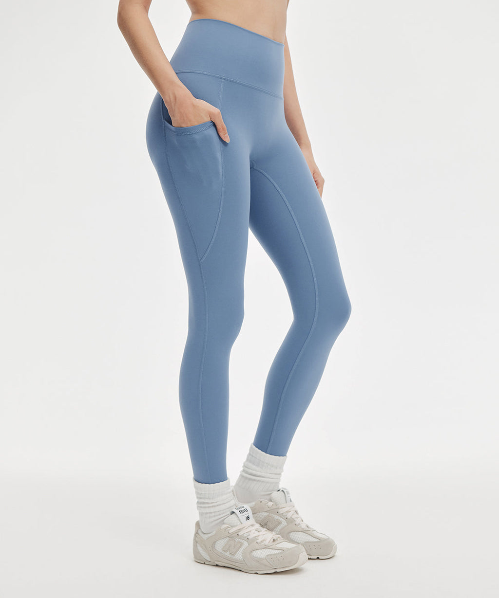 BoldFour™ No Front Seam Legging with Pockets 25''
