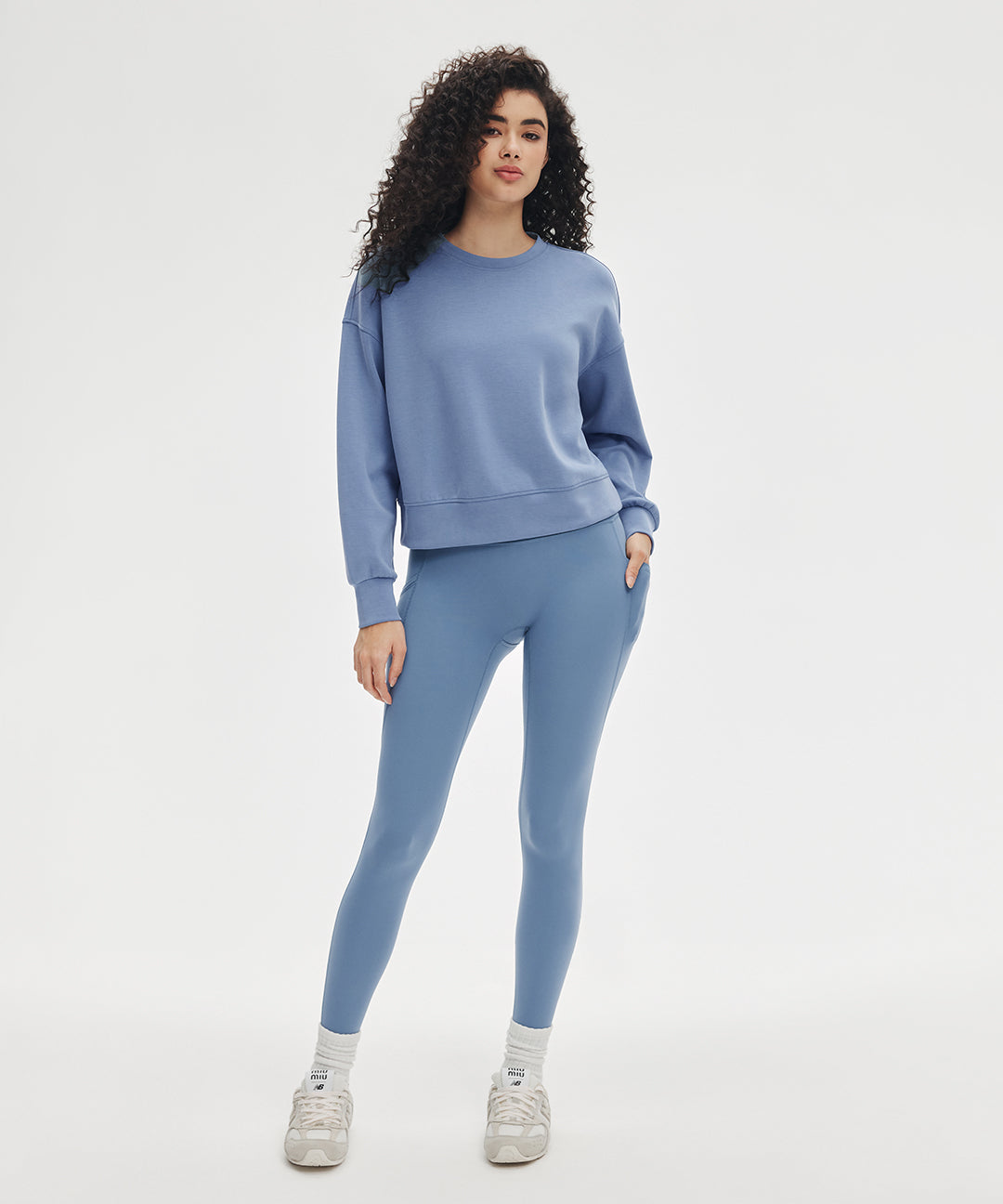 BoldFour™ No Front Seam Legging with Pockets 25''