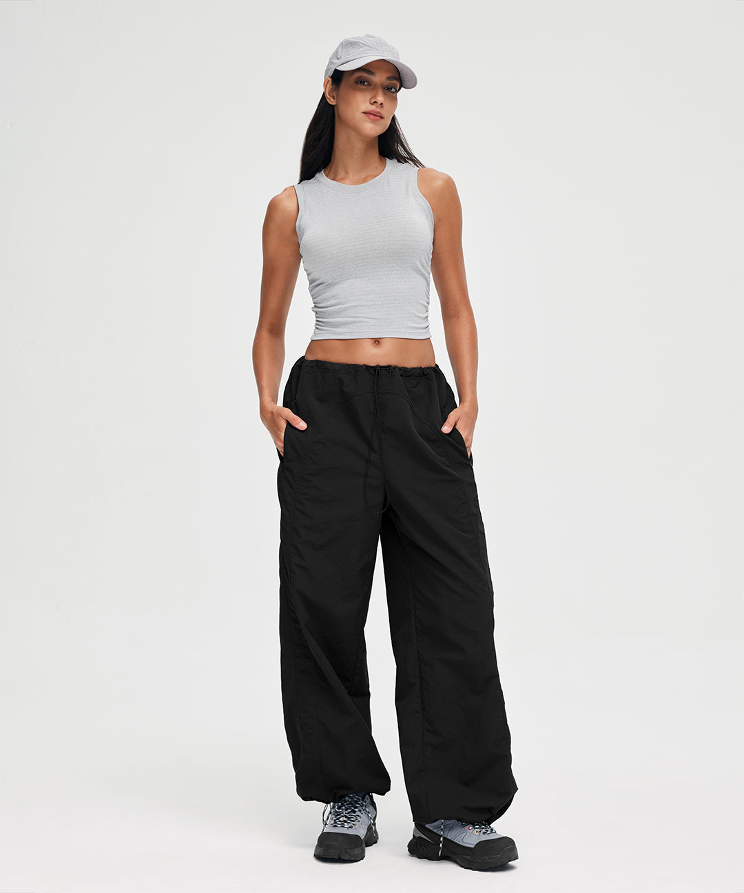 Utility Wide-Leg Drawstring Pant 31‘’