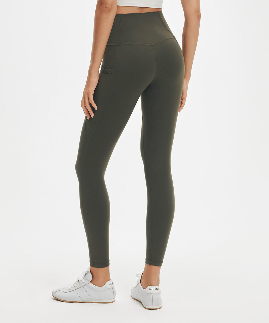 BoldFour™ No Front Seam Legging with Pockets 25''