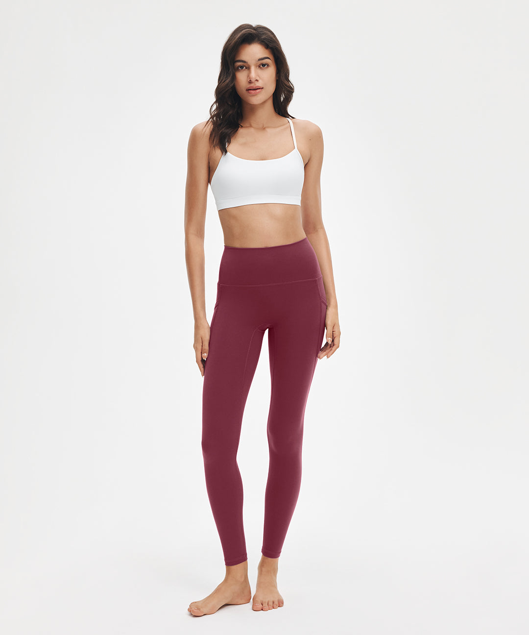 BoldFour™ No Front Seam Legging with Pockets 25''