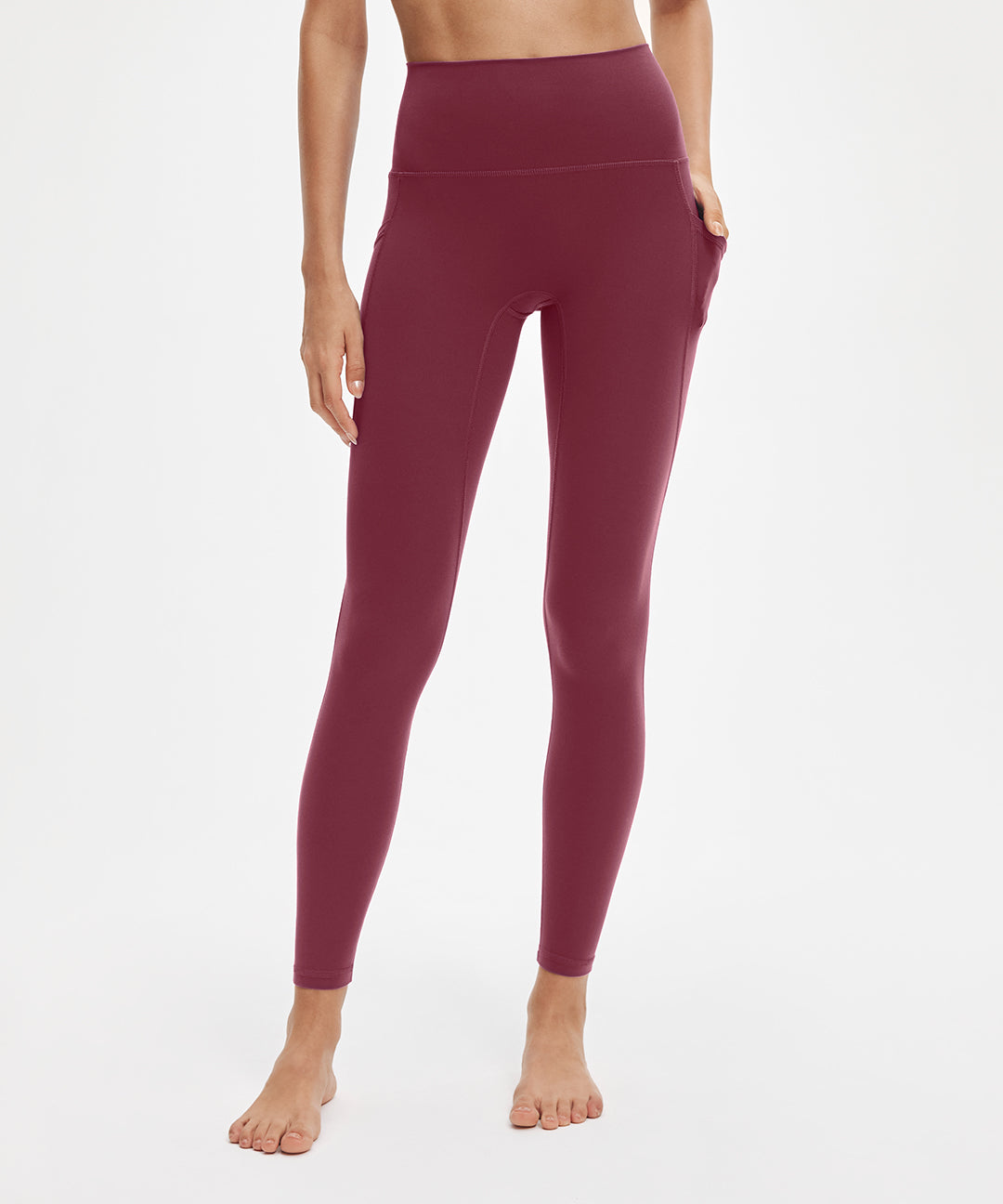 BoldFour™ No Front Seam Legging with Pockets 25''