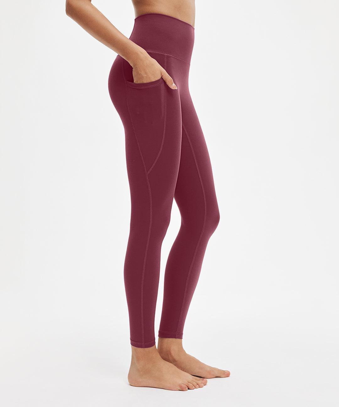BoldFour™ No Front Seam Legging with Pockets 25''