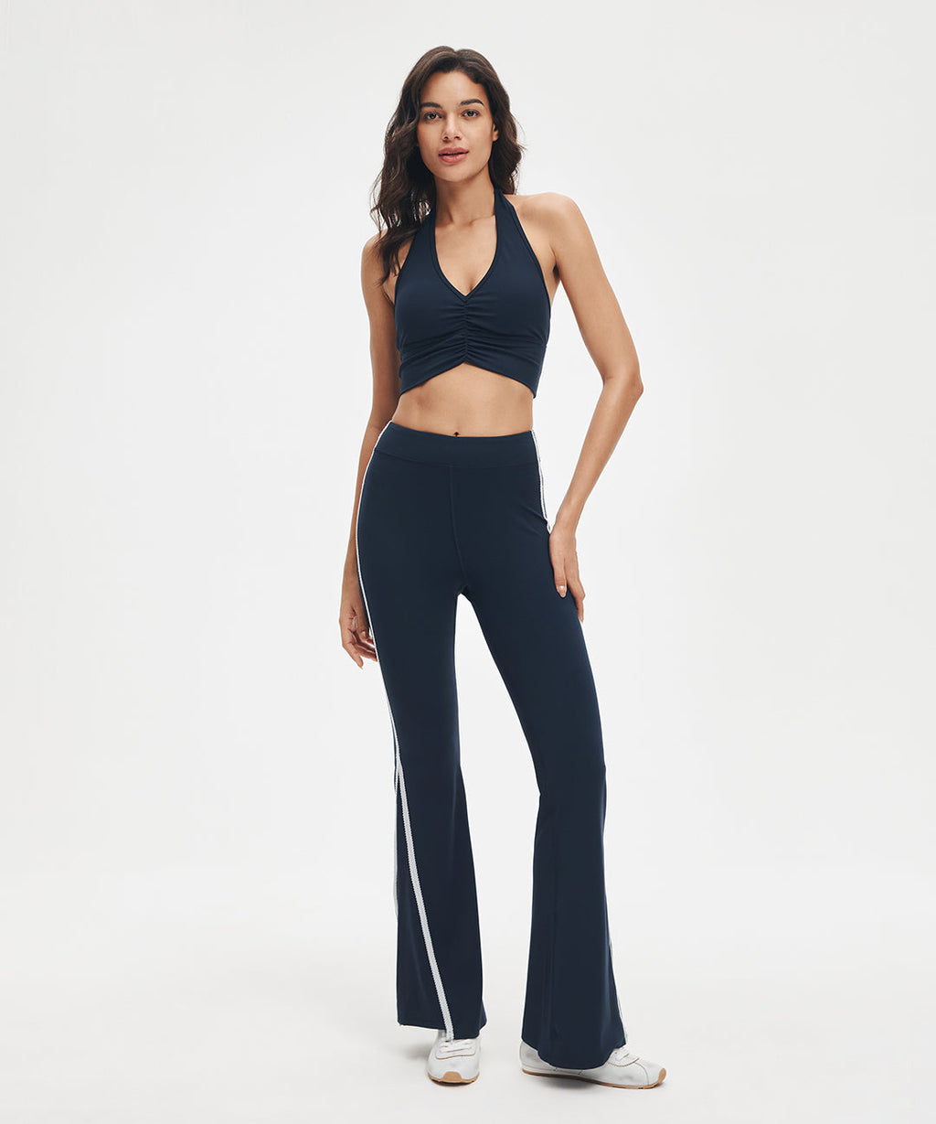 BoldFour™ Contrast Lace Flared Legging 31.5''
