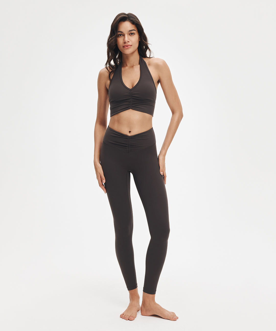 BoldFour™ V-Waist Ruched Legging 25''